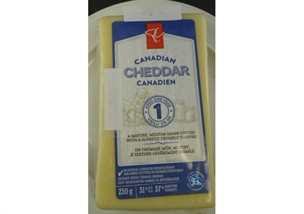 President's Choice 'Canadian Cheddar' recalled due to possible Listeria contamination | iNFOnews.ca