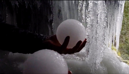 TRENDING NOW: This B.C. waterfall makes icy spheres | iNFOnews.ca