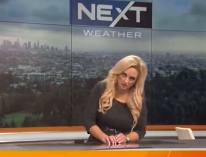 Los Angeles TV meteorologist says she's OK after fainting | iNFOnews.ca