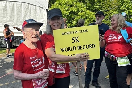 The fastest 96-year-old woman in the world: Ottawa woman breaks 5K race record | iNFOnews.ca