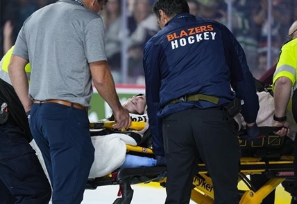 Kamloops Blazer Kyle Masters out of hospital, will miss rest of Memorial Cup | iNFOnews.ca