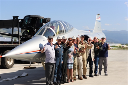 iN PHOTOS: Kelowna's KF Aerospace acquires historic Canadian fighter jet | iNFOnews.ca