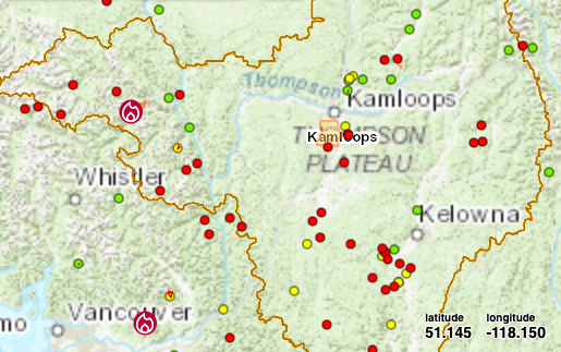 25 wildfires discovered after hundreds of lightning strikes across Kamloops Fire Centre | iNFOnews.ca 25 wildfires discovered after hundreds of lightning strikes across Kamloops Fire Centre | iNFOnews.ca