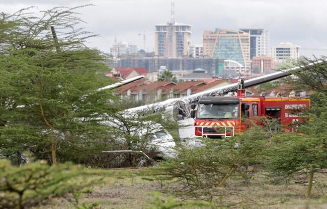 Commercial plane crashes in Kenyan capital but all said safe | iNFOnews.ca Commercial plane crashes in Kenyan capital but all said safe | iNFOnews.ca