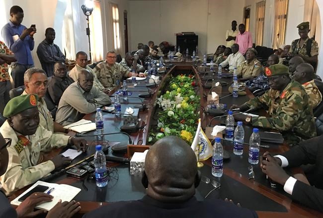 Tense 1st meeting of South Sudan armed leaders since peace | iNFOnews.ca