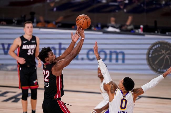 Butler's big night helps Heat cut Lakers' Finals lead to 2-1 | iNFOnews.ca Butler's big night helps Heat cut Lakers' Finals lead to 2-1 | iNFOnews.ca