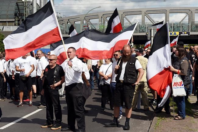 Counter-protesters block neo-Nazi march to Berlin prison | iNFOnews.ca