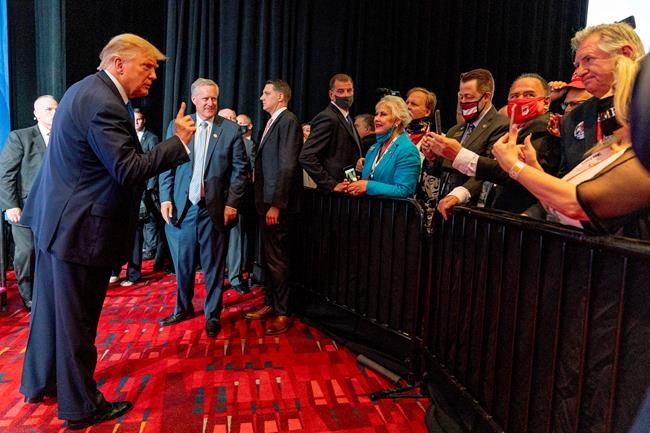 Trump complains of roll call coverage; nets cut speech off | iNFOnews.ca Trump complains of roll call coverage; nets cut speech off | iNFOnews.ca