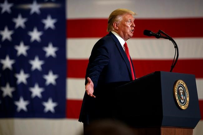 The Latest: Trump calls NC vote 1st step to removing Pelosi | iNFOnews.ca