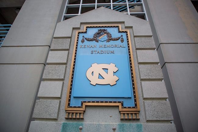 Logo covers UNC stadium plaque honouring man with racist ties | iNFOnews.ca Logo covers UNC stadium plaque honouring man with racist ties | iNFOnews.ca