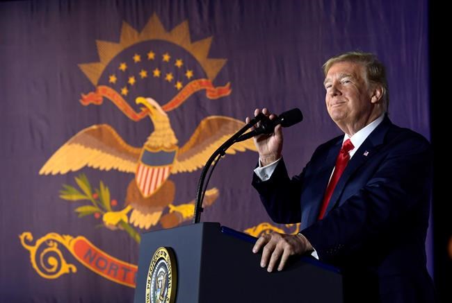 The Latest: Trump has 4 or 5 suspects for op-ed writer | iNFOnews.ca