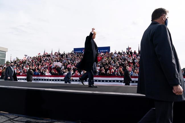 AP FACT CHECK: Trump and his familiar falsehoods | iNFOnews.ca
