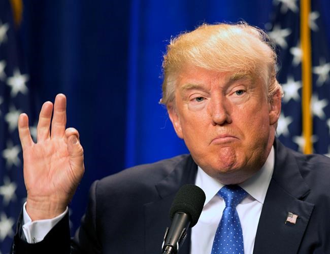 The Latest: Trump yanks Washington Post credentials | iNFOnews.ca