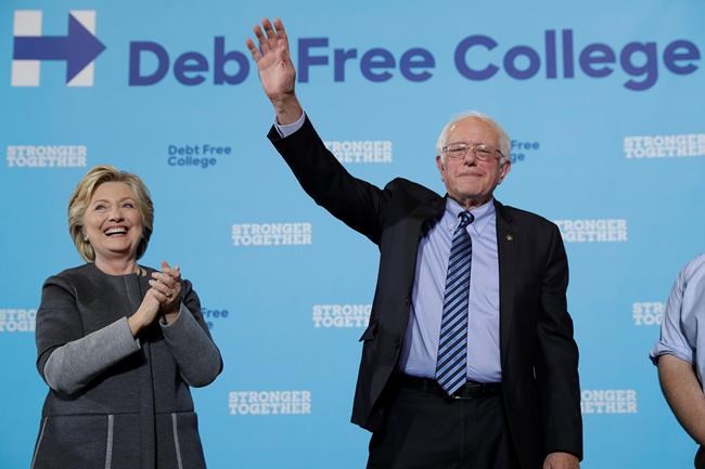 Clinton and Sanders sell young voters eying third-parties | iNFOnews.ca Clinton and Sanders sell young voters eying third-parties | iNFOnews.ca