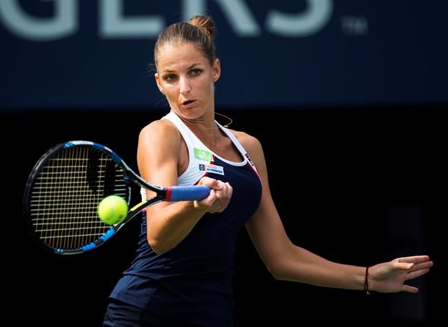 Bouchard bows out of Rogers Cup with doubles loss, partner Pliskova advances in singles | iNFOnews.ca