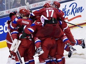Sharov scores twice as Russia advances to championship game with win over Sweden | iNFOnews.ca CP31348098