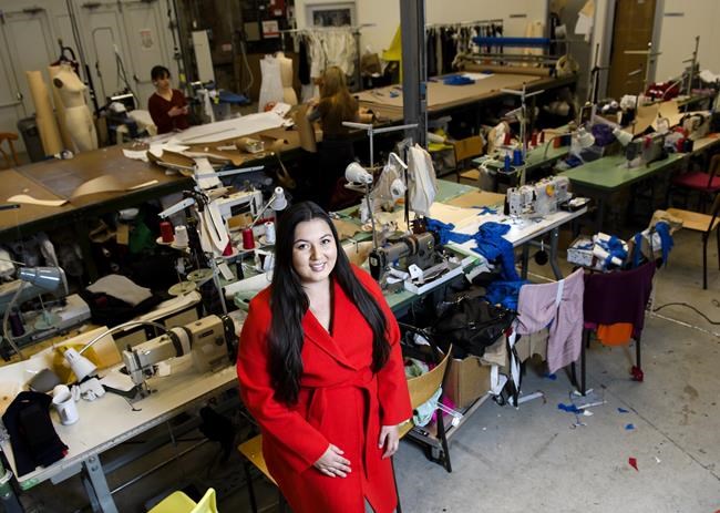 Lesley Hampton taps into Indigenous heritage for Toronto Fashion Week debut | iNFOnews.ca