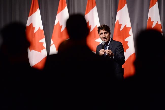 Grassy Narrows protester interrupts Trudeau at Toronto Liberal event | iNFOnews.ca