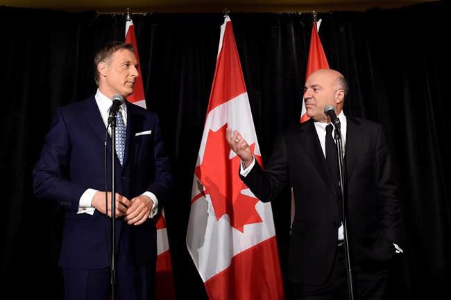Kevin O'Leary quits Conservative leadership race, supports Maxime Bernier | iNFOnews.ca Kevin O'Leary quits Conservative leadership race, supports Maxime Bernier | iNFOnews.ca