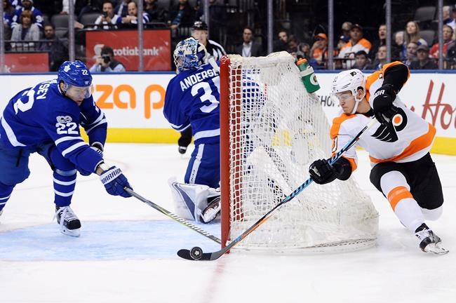 Brian Elliott makes 28 saves, Flyers hand Maple Leafs second straight loss | iNFOnews.ca Brian Elliott makes 28 saves, Flyers hand Maple Leafs second straight loss | iNFOnews.ca