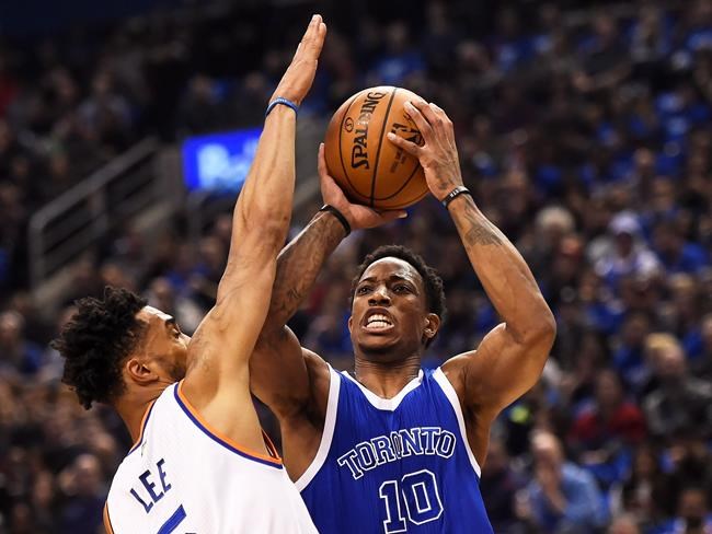 DeRozan chalks up another 30-point game in Raptors' 118-107 victory over Knicks | iNFOnews.ca