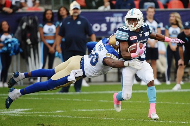 Toronto Argos hold on for wild 29-28 home victory over Winnipeg Blue Bombers | iNFOnews.ca