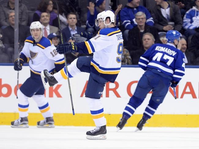 Tarasenko scores OT winner as Blues keep rolling under new head coach Mike Yeo | iNFOnews.ca