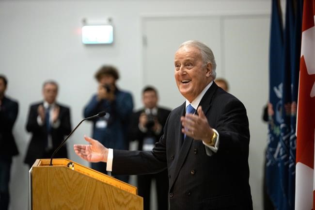 Brian Mulroney officially opens university institute in N.S. that bears his name | iNFOnews.ca