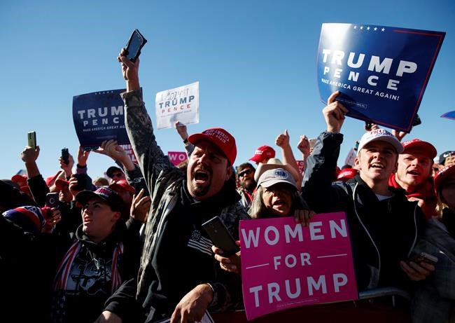 The Latest: Trump says Obama took Biden off 'the trash heap' | iNFOnews.ca