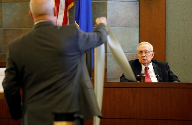 Harry Reid testifies exercise device injury cost him Senate | iNFOnews.ca