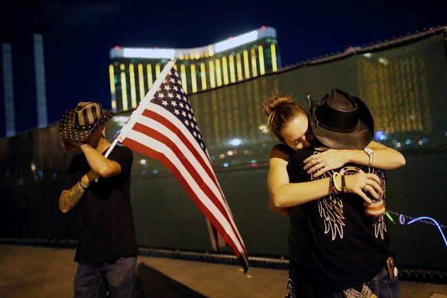 Las Vegas massacre anniversary sparks debate on gun control | iNFOnews.ca CP1179823197