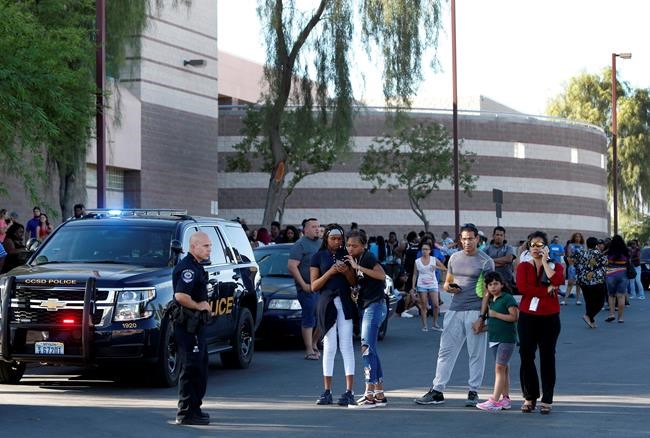 Police: 1 man dead in North Las Vegas school shooting | iNFOnews.ca