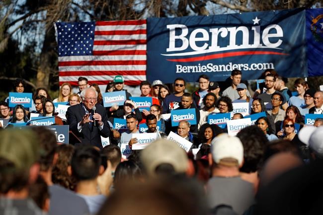 Sanders hopes early strength will prove he can beat Trump | iNFOnews.ca