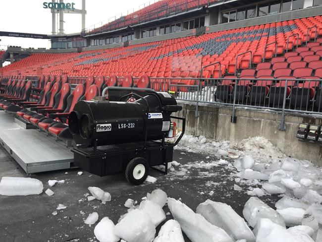 BMO Field has new grass but playing in February still a groundskeeping challenge | iNFOnews.ca