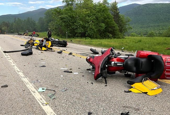 The Latest: Officials seek help in motorcycle crash probe | iNFOnews.ca