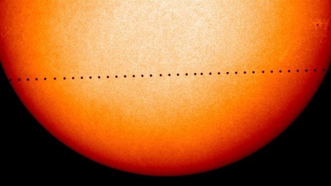 Mercury a black speck as it makes rare transit of sun Monday | iNFOnews.ca