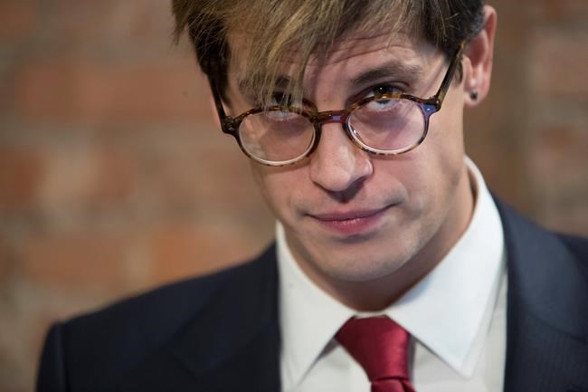 Yiannopoulos dropping lawsuit against former publisher | iNFOnews.ca