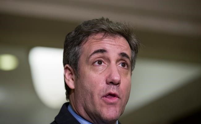 Cohen sues Trump Organization, wants it to pay legal bills | iNFOnews.ca CP2028522963