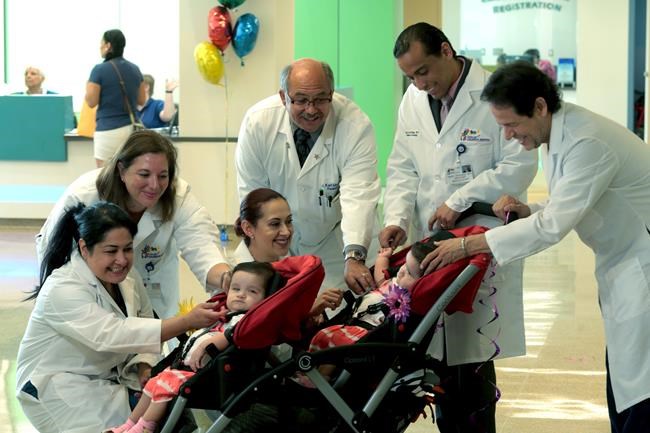 Formerly conjoined twins released from Texas hospital | iNFOnews.ca