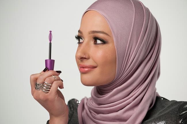 For 1st time, CoverGirl ads feature woman wearing a hijab | iNFOnews.ca CP303346819