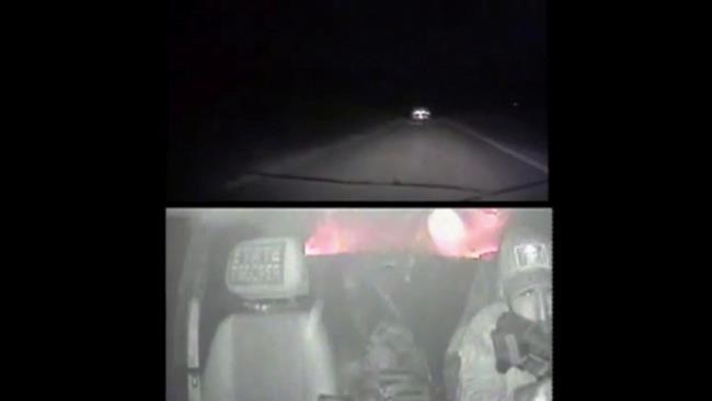 Video shows police firing at Oklahoma fugitive during chase | iNFOnews.ca Video shows police firing at Oklahoma fugitive during chase | iNFOnews.ca