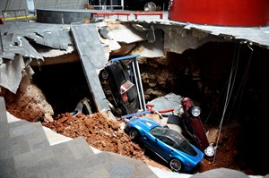 Corvette museum board opts to preserve part of massive sinkhole that swallowed cars | iNFOnews.ca CP28905580