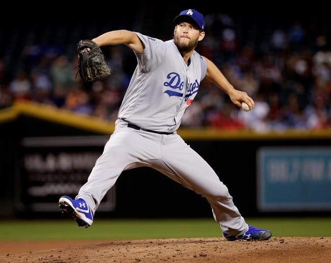 Kershaw put on DL by Dodgers with left biceps tendinitis | iNFOnews.ca