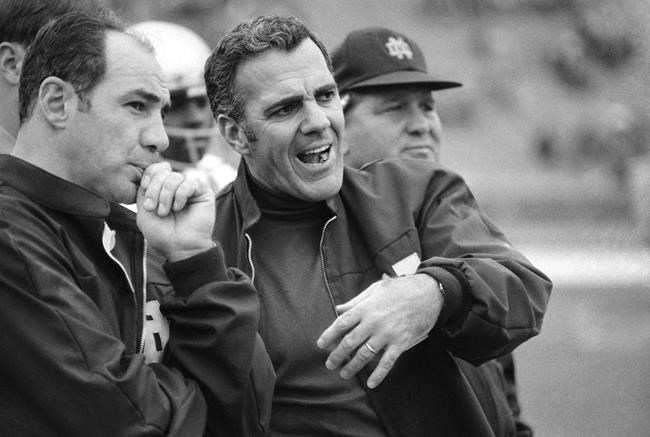 Former Notre Dame coach Ara Parseghian dies at 94 | iNFOnews.ca