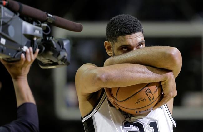 5-time NBA champion Tim Duncan retires after 19 seasons | iNFOnews.ca