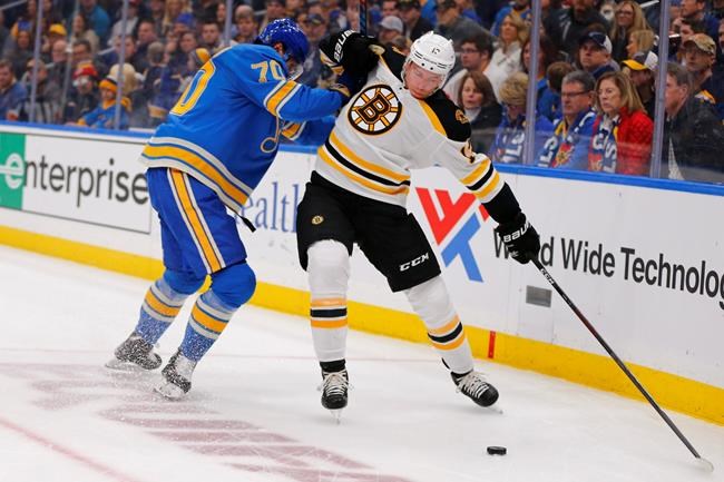 Bruins, Blues set to clash in bruising Stanley Cup Final | iNFOnews.ca