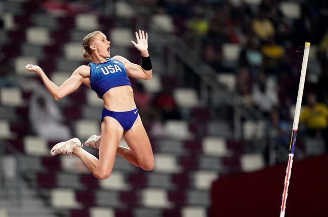 Stefanidi overcomes heat to win pole vault Garden Clash | iNFOnews.ca