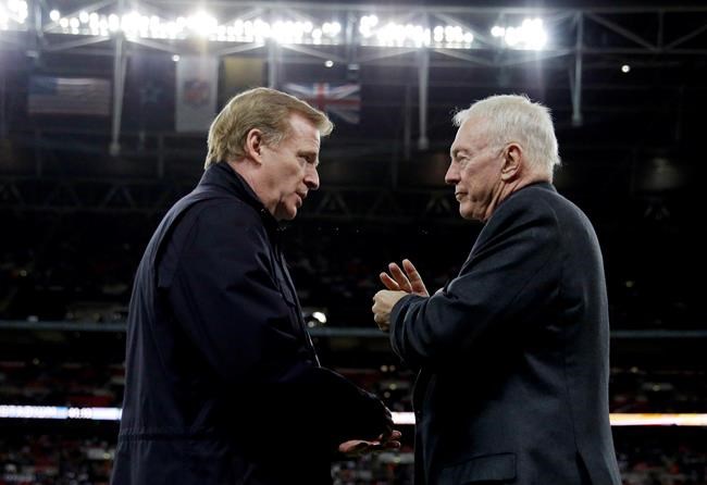 Feud grows between NFL, Cowboys' Jerry Jones over Goodell | iNFOnews.ca