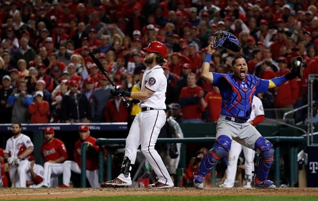 Cubs come back on Scherzer, top Nationals 9-8 in NLDS Game 5 | iNFOnews.ca