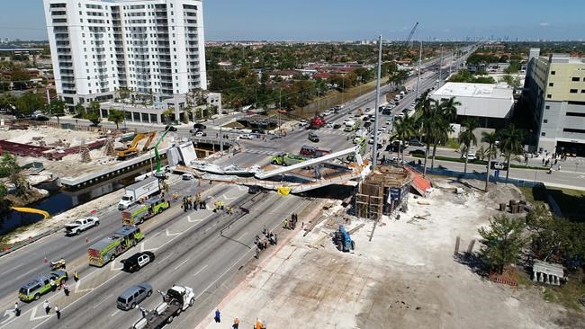 The Latest: University head laments fall of campus bridge | iNFOnews.ca The Latest: University head laments fall of campus bridge | iNFOnews.ca